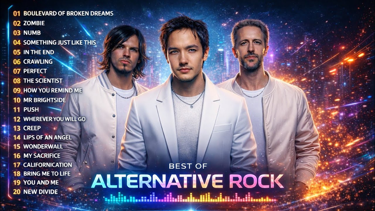 Hoobastank, Keane, Oasis, Coldplay, Audioslave, 3 Doors Down | Best Alternative Rock#alternativerock