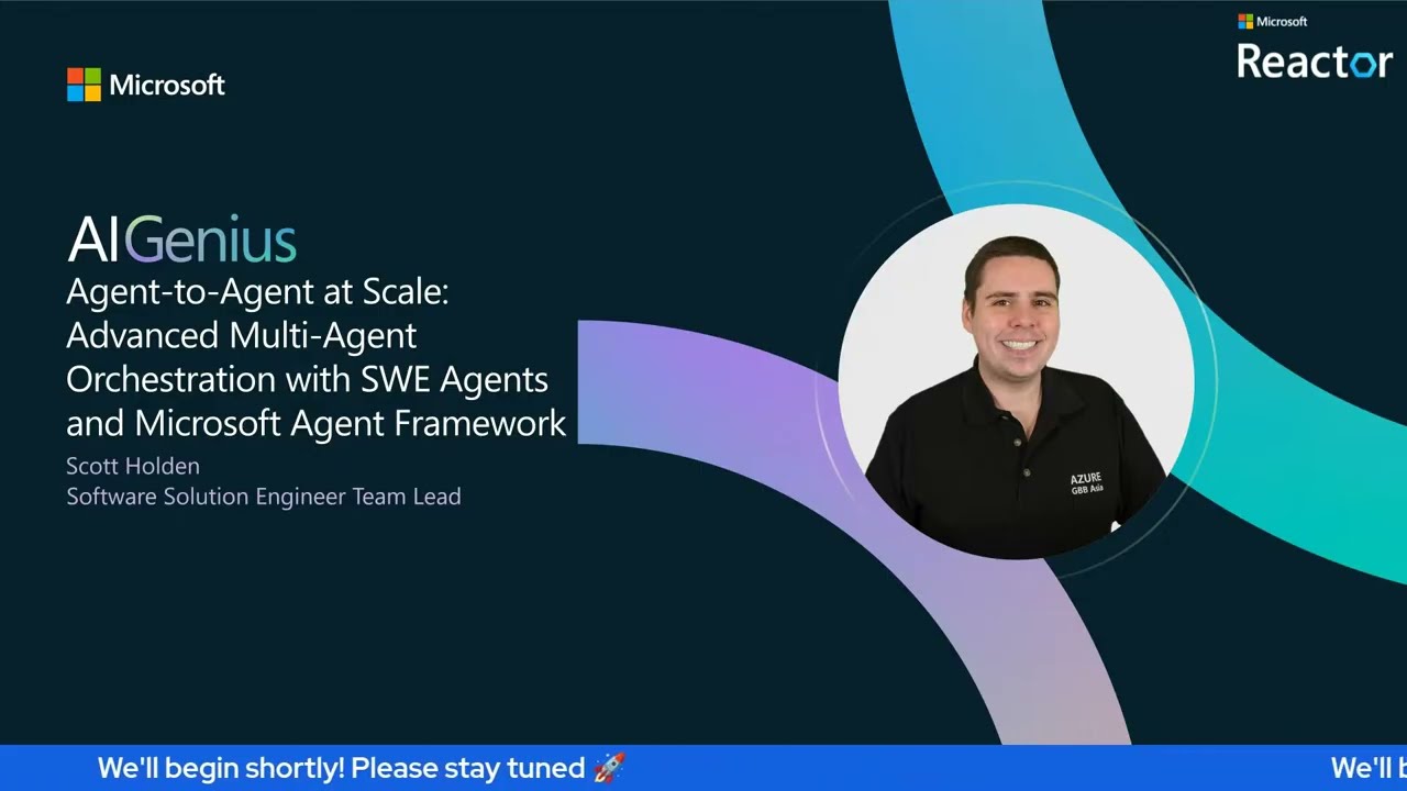 Advanced Multi-Agent Orchestration with SWE Agents and Microsoft Agent Framework