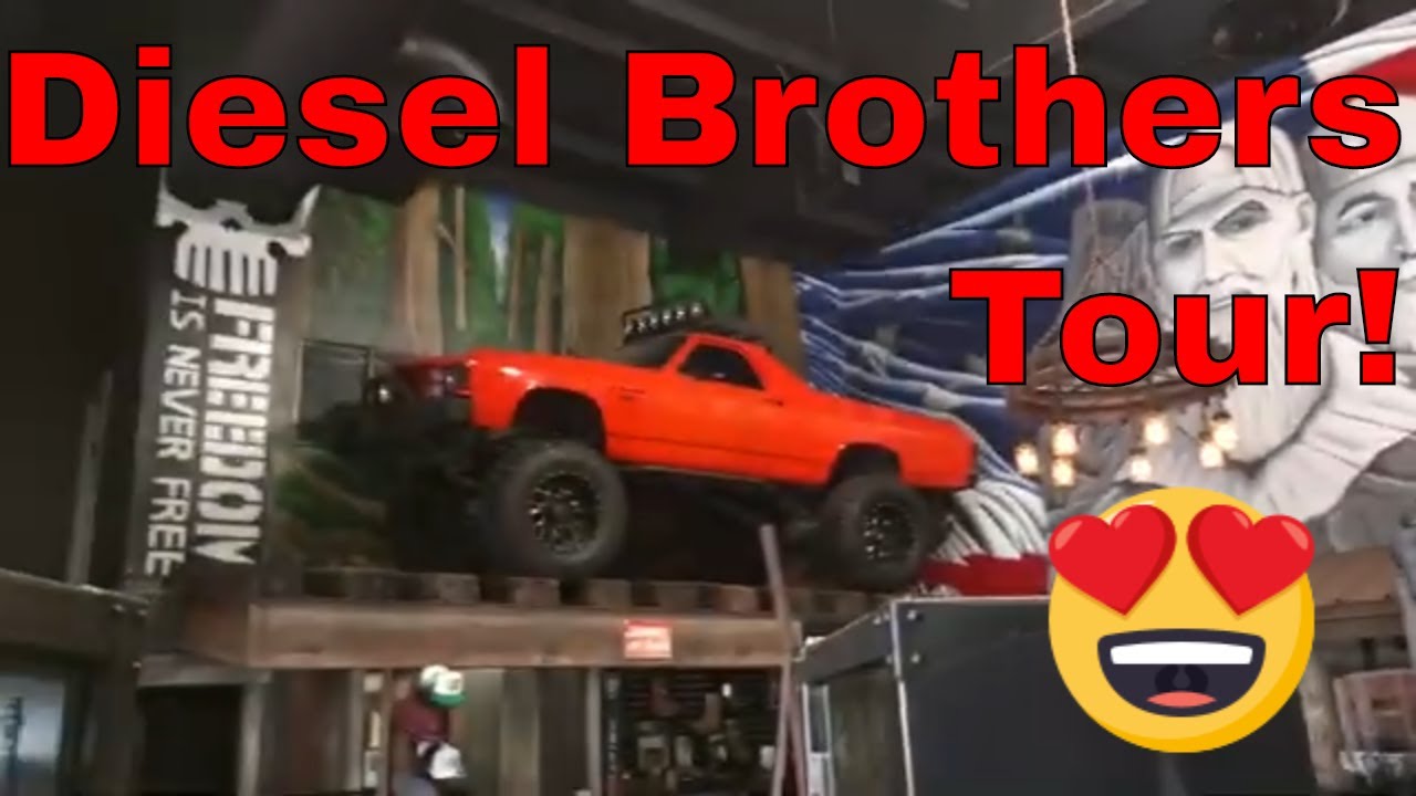 Diesel Brothers Tour! Real Life Monster Trucks - DieselSellerz Sparks Motors