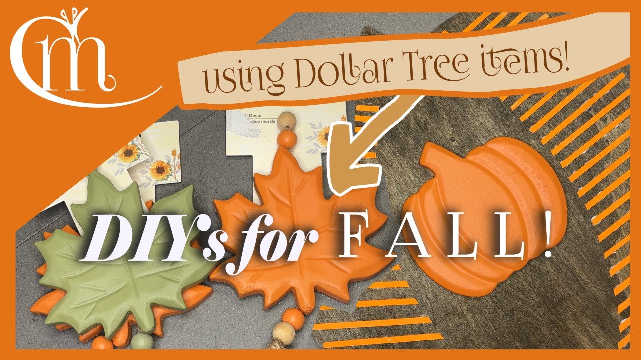 pumpkins galore! // Dollar Tree DIY Crafts for FALL!!