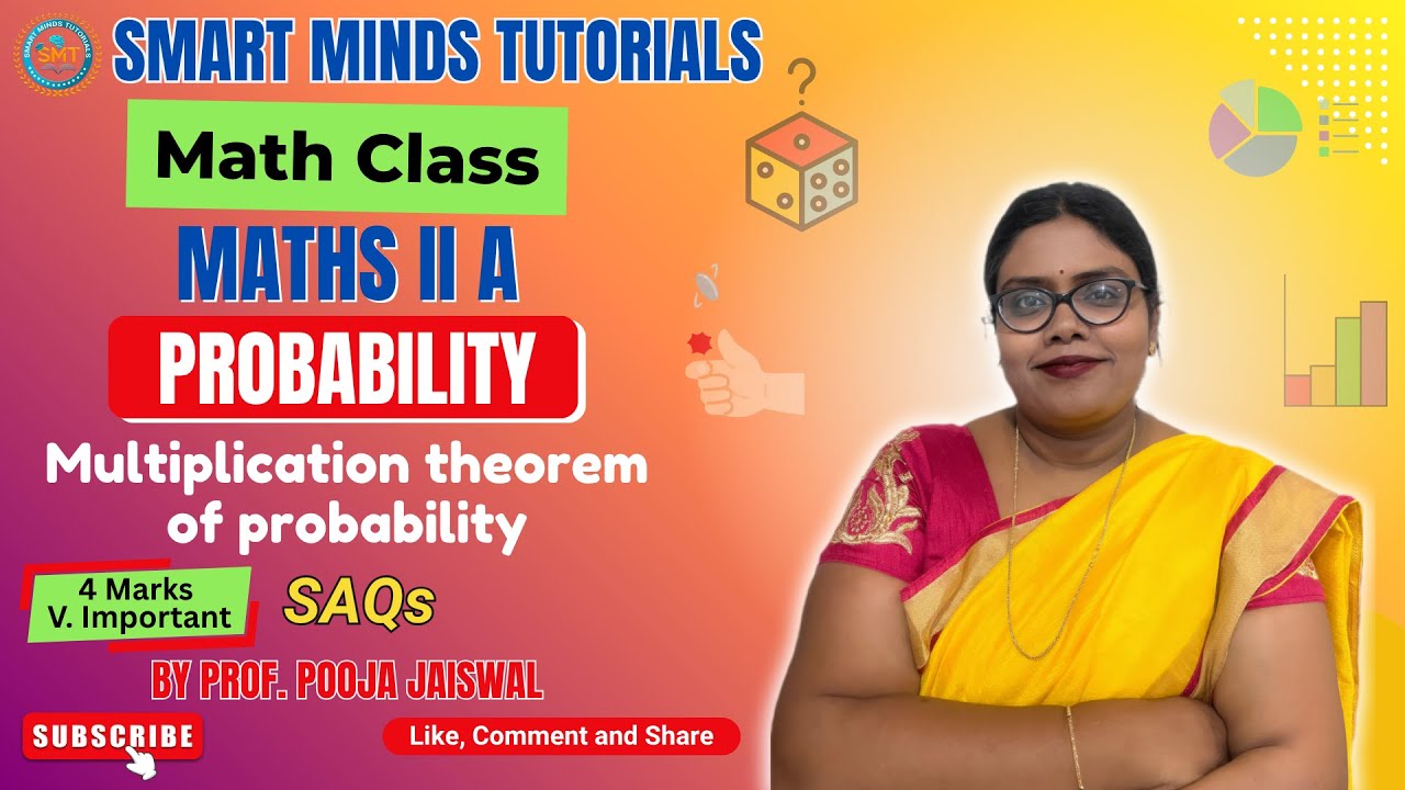 Probability SAQ | Multiplication Theorem of Probability |Maths 2B 4 Marks Imp.| Inter 2nd Year| A/B