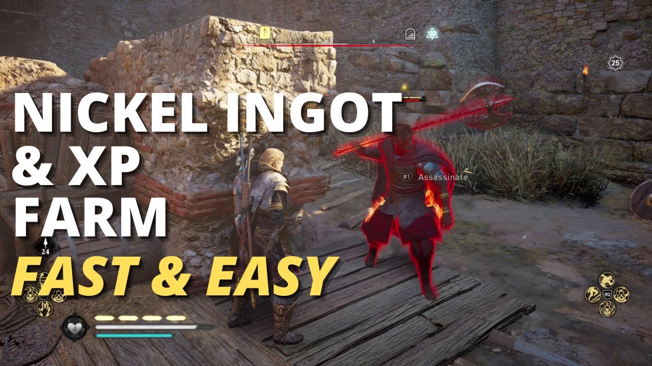 Assassin's Creed Valhalla - Fast and Easy Nickel Ingot Farming (Patch 1.1.0)