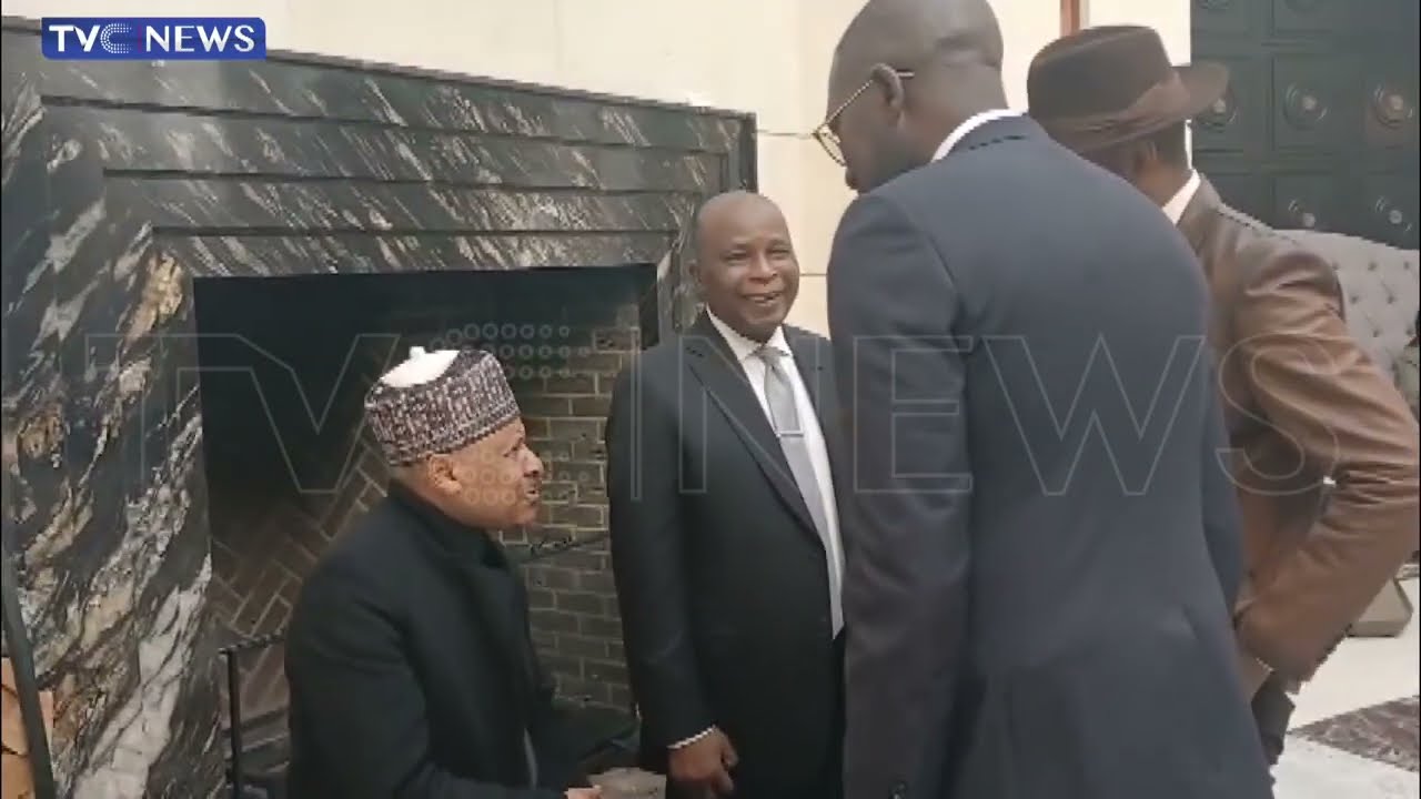Ministers, Members Of Delegation, Others Await President Tinubu's Arrival In UK