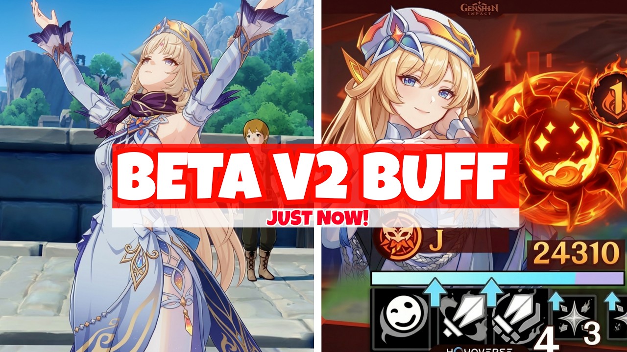 NEW UPDATE!! JUST NOW NICOLE AND LOHEN BETA V2 KIT BUFF IN 6.6, BEST TEAM COMPS | Genshin Impact