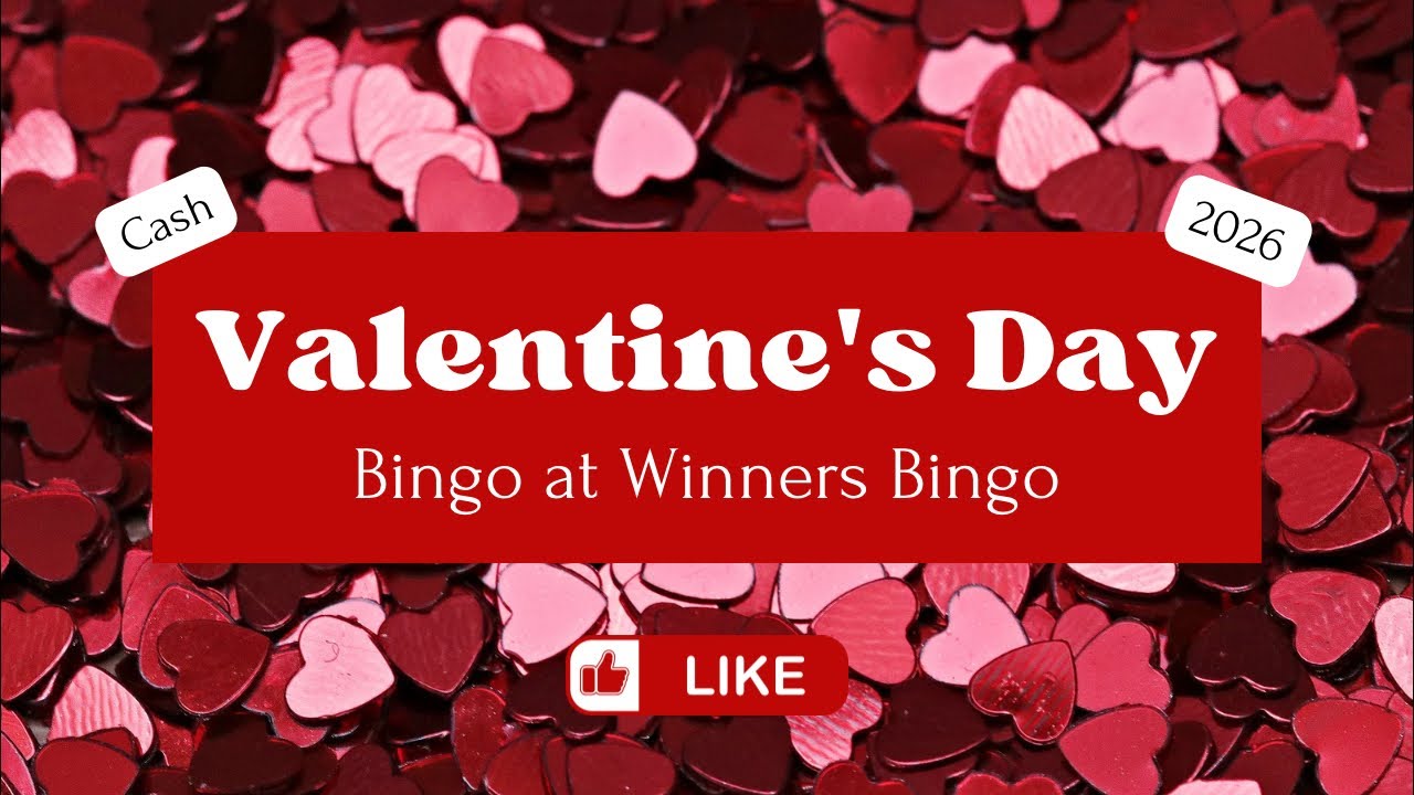 Valentines Bingo at Winners Tracy