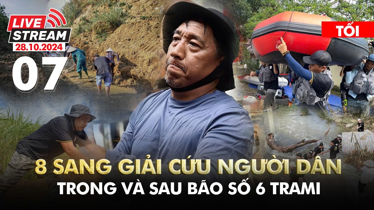8 Sang có mặt cho bà con bị ngập lụt ở Lệ Thuỷ - Quảng Bình