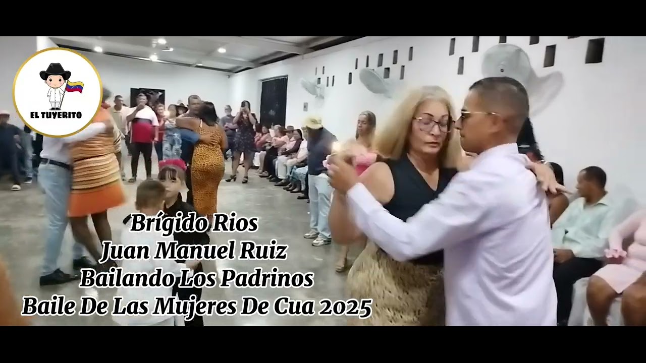 Brigido Ríos Y Juan Manuel Ruiz, Bailando Los Padrinos En El Baile De Las Mujeres De Cuá Año 2025