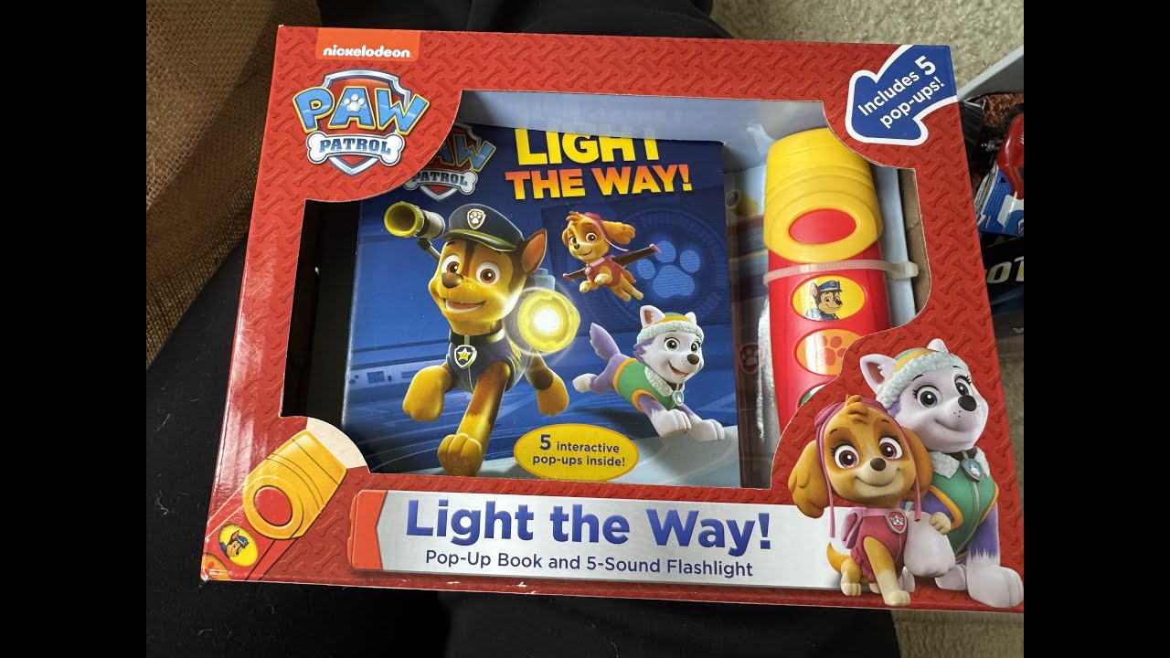 Win Mom of the year with paw patrol light the way