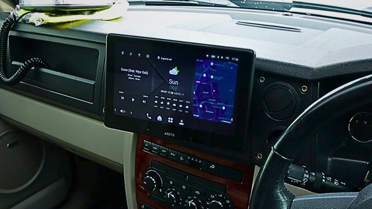 👉 Audio system Atoto | Jeep Commander #5