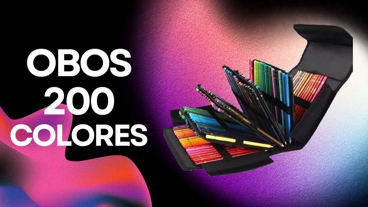 OBOS 200 Lápices de colores