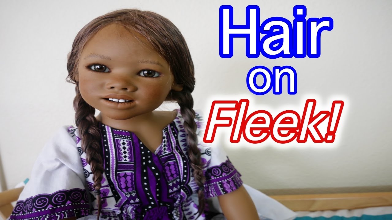 Silicone Baby Big Sister's Cool Hair Makeover