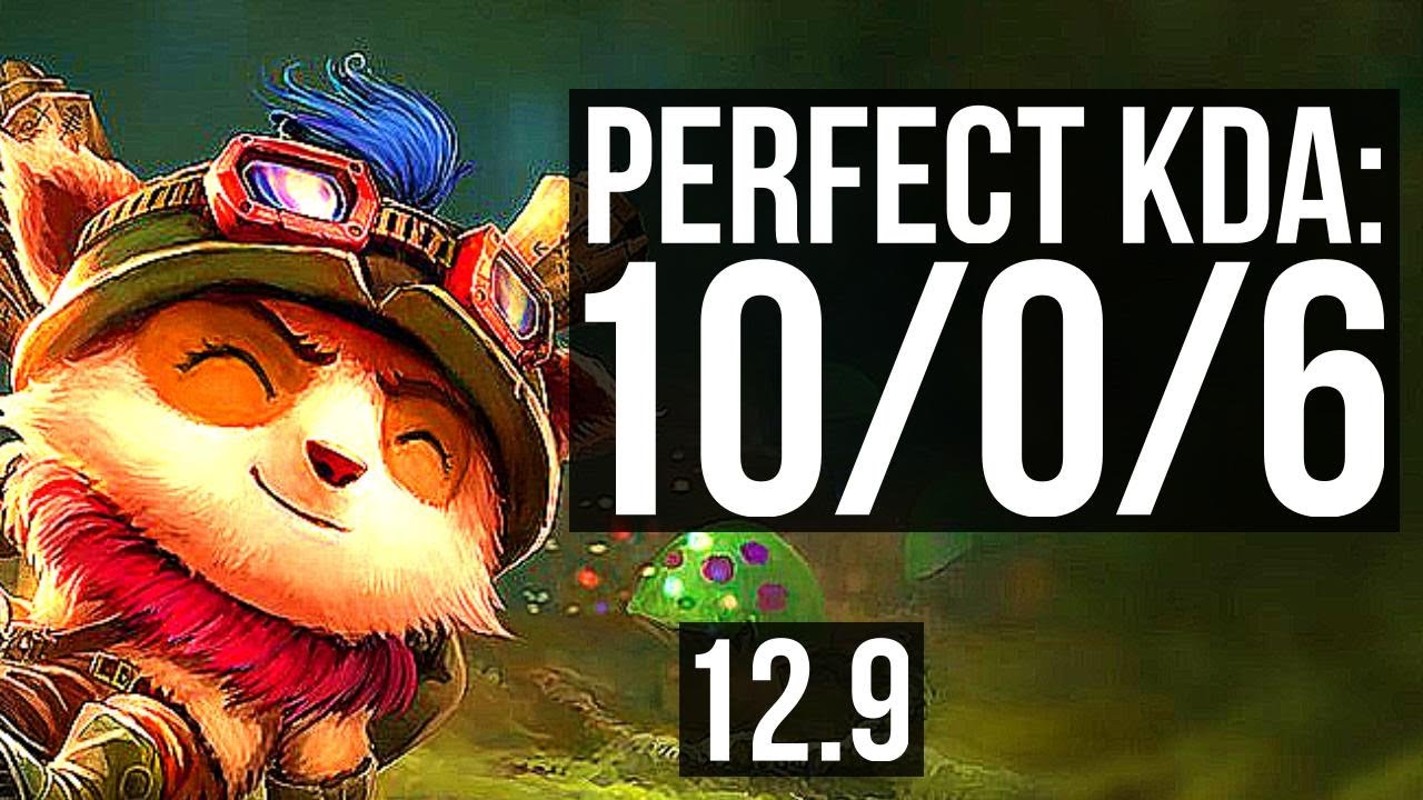 TEEMO vs AATROX (TOP) | 10/0/6, Rank 7 Teemo, Legendary, 700+ games, 900K mastery | BR Master | 12.9