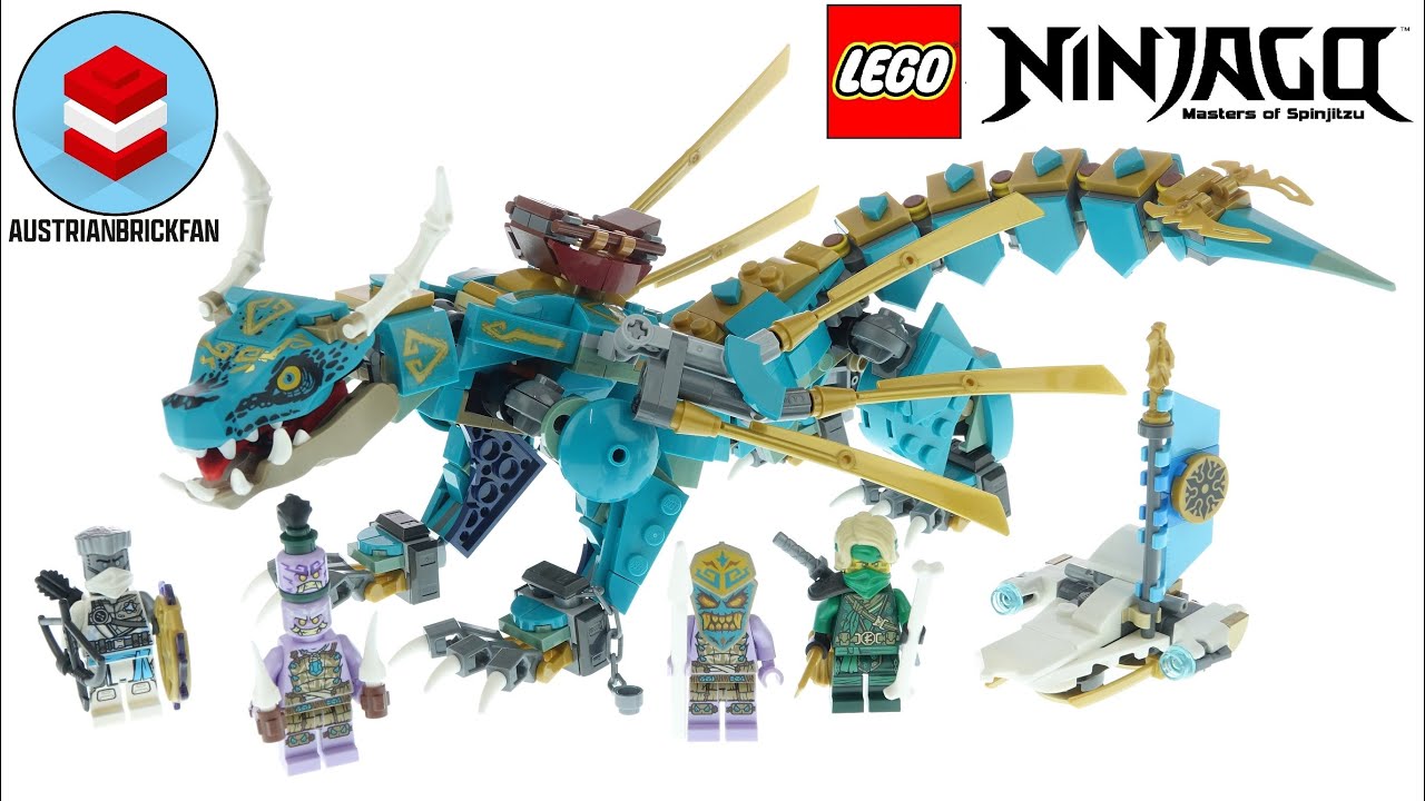 Lego Ninjago 71746 Jungle Dragon - Обзор сборки Lego Speed