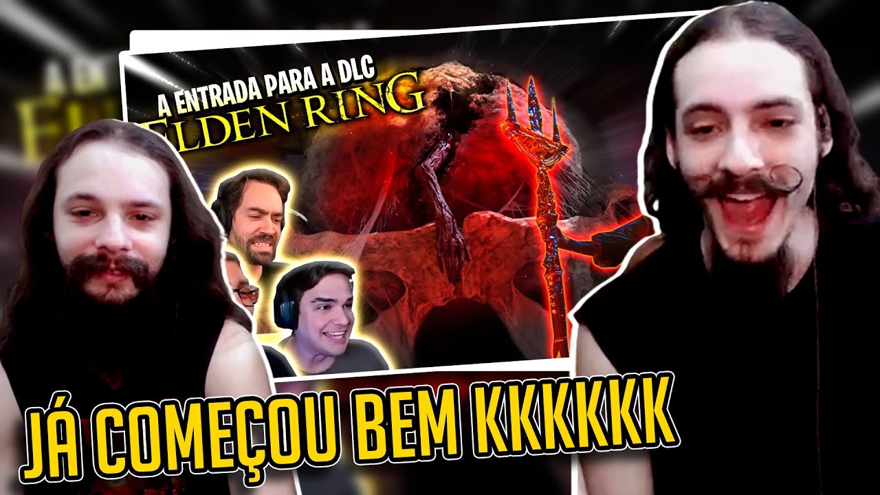 O DESAFIO PARA ENTRAR NA DLC DE ELDEN RING | STREAMERS ENFRENTANDO MOHG LORDE DO SANGUE | [REACT]