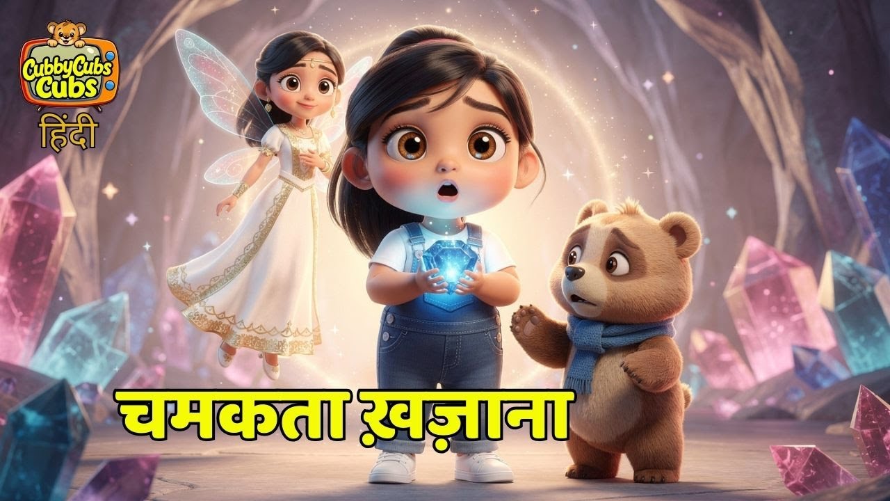 चमकता ख़ज़ाना खतरे में! 😱 | Shanaya & Cubby की कहानी | Hindi Kahani for Kids