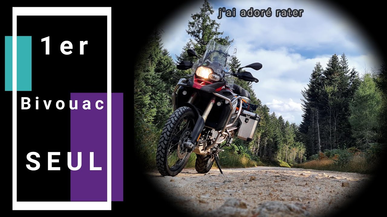 Mon 1er BIVOUAC solo 🤩 Partir dormir SEUL dans la nature 😨