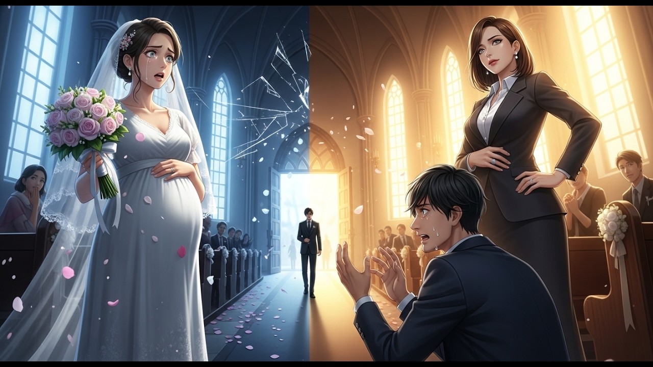 📕He left me pregnant and alone at the altar; now he begs on his knees while I ignore him