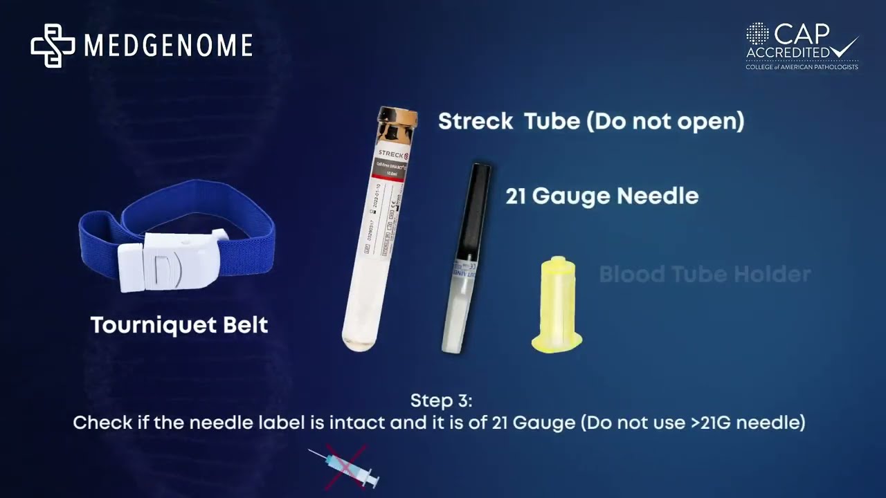 Blood Sample Collection Procedure For Liquid Biopsy Test | MedGenome