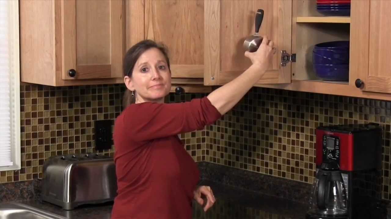 Add kitchen measuring spoon and cup storage