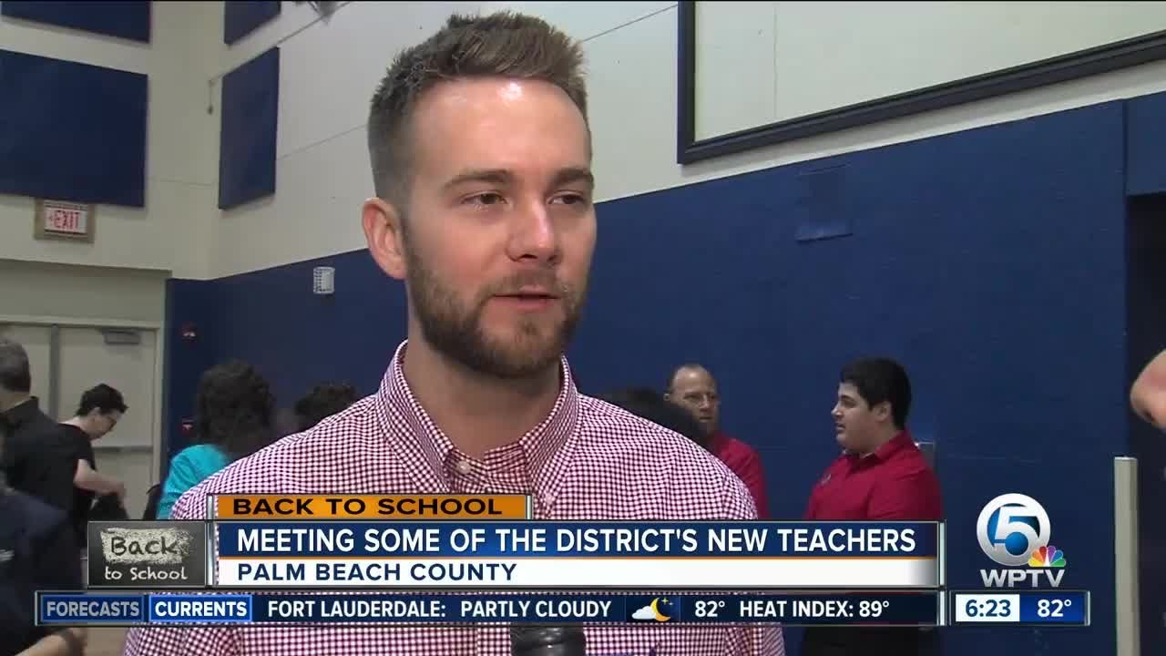 New Palm Beach County teachers ready for start of school