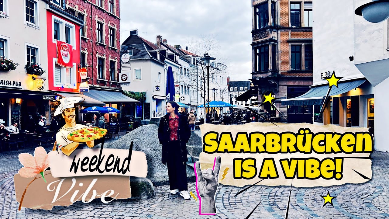 Walking Through Saarbrücken | A Perfect Getaway from Luxembourg!