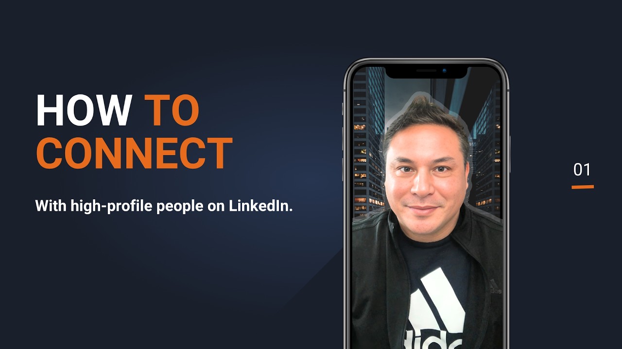 How to get high-profile people to accept your connection request on LinkedIn.