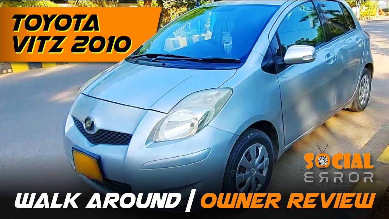 Vitz 2010 2nd gen | Toyota Walk Around Review | Vitz 2010 Review and Specs