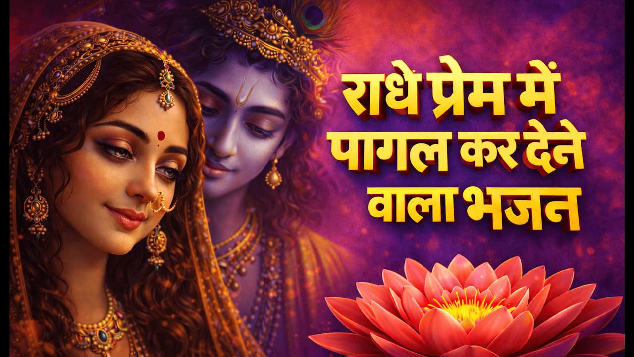 आँखें खुद भर जाएँ जब राधे नाम बजे | Radha Rani Bhajan | Radhe Krishna Bhakti | Vrindavan
