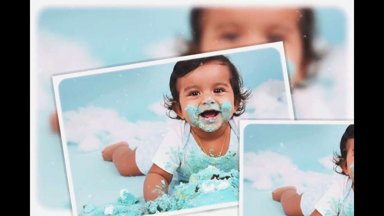 First Birthday Cake Smash Photoshoot