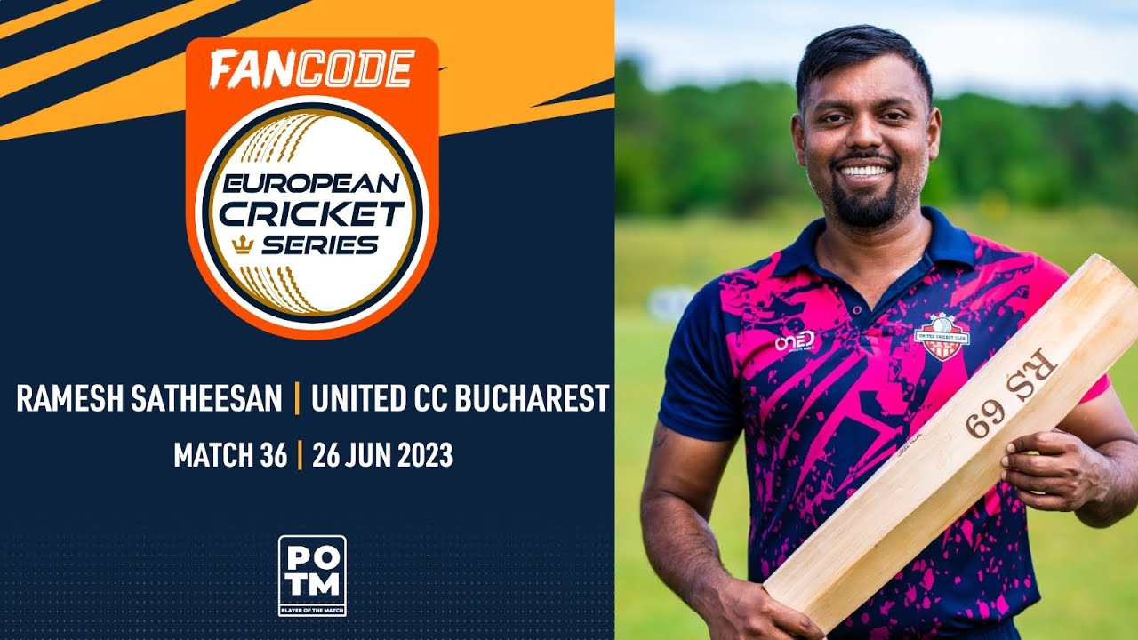 POTM: R.Satheesan - ZIN vs UCCB | Highlights | FanCode ECS Romania | 26 June 2023 | ECS23.510