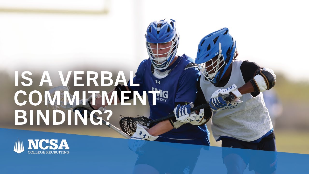 Is A Verbal Commitment Binding Between Player and Coach?