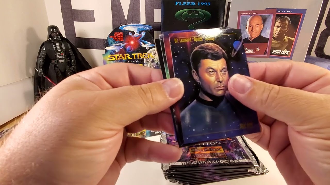 Star Trek trading cards - Skybox Master Series - Box Break part 1