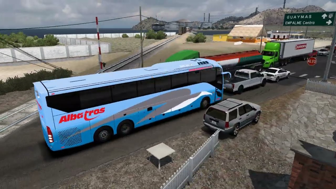 viaje de Navojoa a Guaymas ats y hablando un poco del nuevo volvo 9800