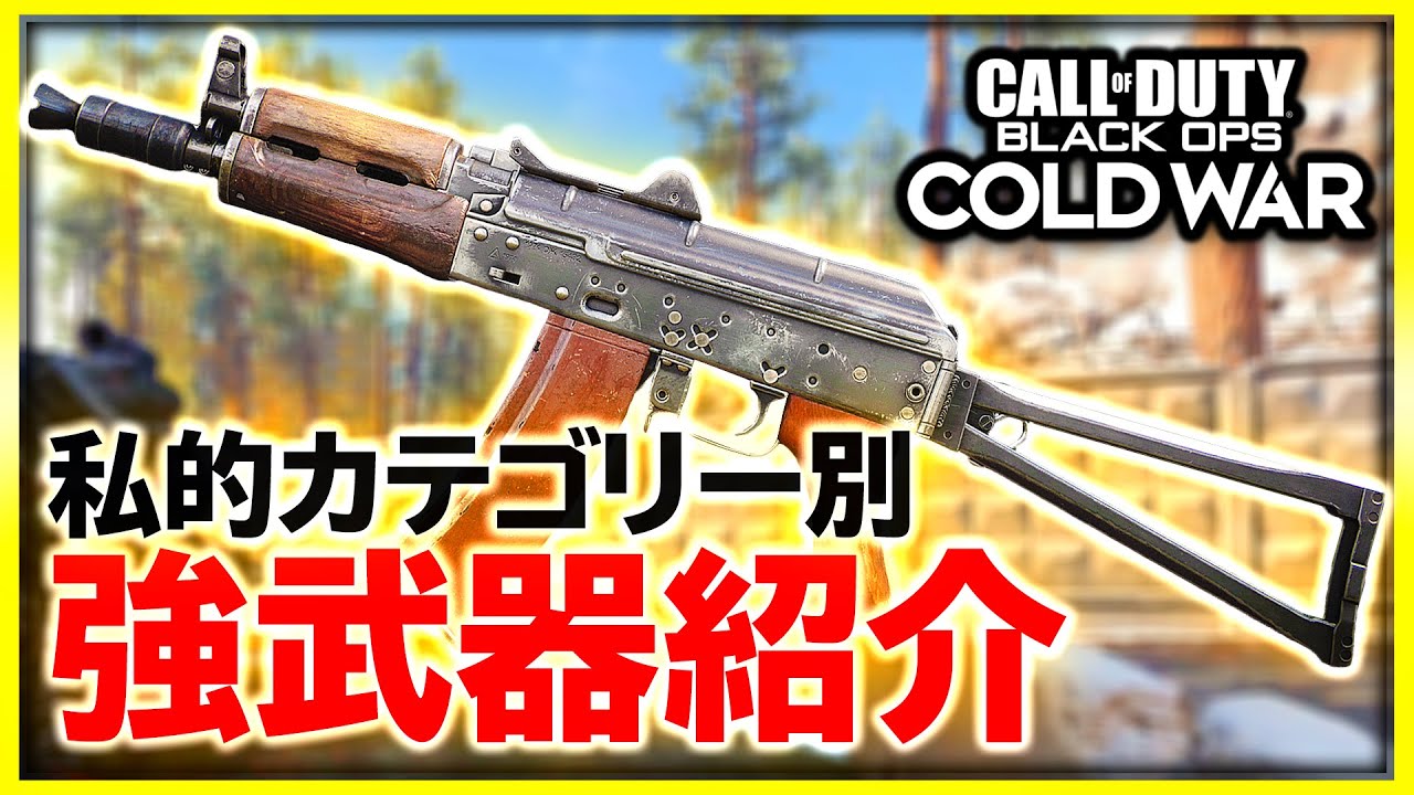 【CoD:BOCW】何が強い？現環境での私的強武器を武器種別に紹介！【CoD:BOCW:実況Vol.11】【ぐっぴー / Rush Gaming 】