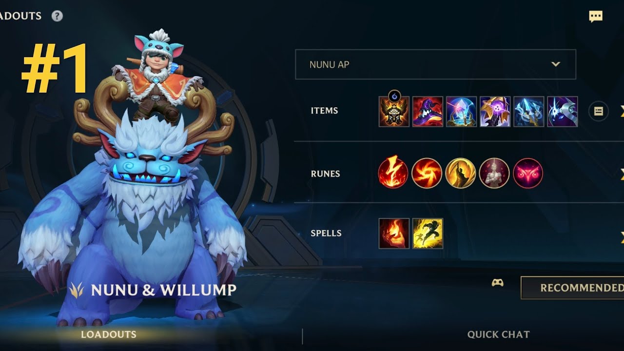 Nunu AP Jungle Carry - Full Build & Tips for Wild Rift 