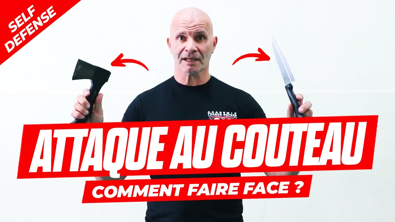 Comment faire face à une ATTAQUE AU COUTEAU ?