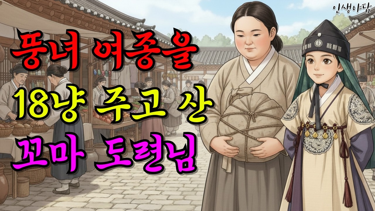 뚱뚱한 여종을 18냥 주고 데려온 도련님, 진짜 정체가 밝혀지는데..ㅣ이야기ㅣ야담ㅣ설화ㅣ민담ㅣ옛날이야기ㅣ전설