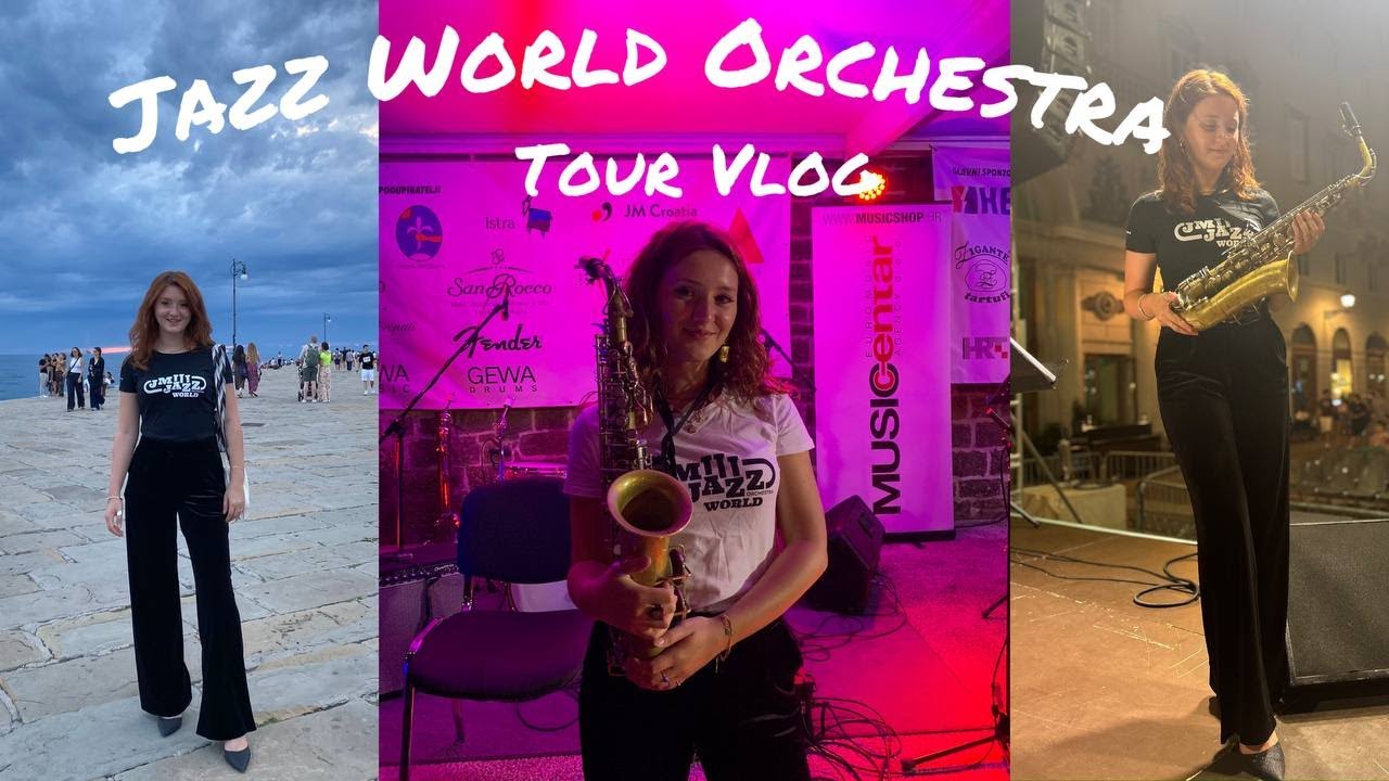 Tour Life with Jazz World Orchestra 🎷 | Vlog Part 1