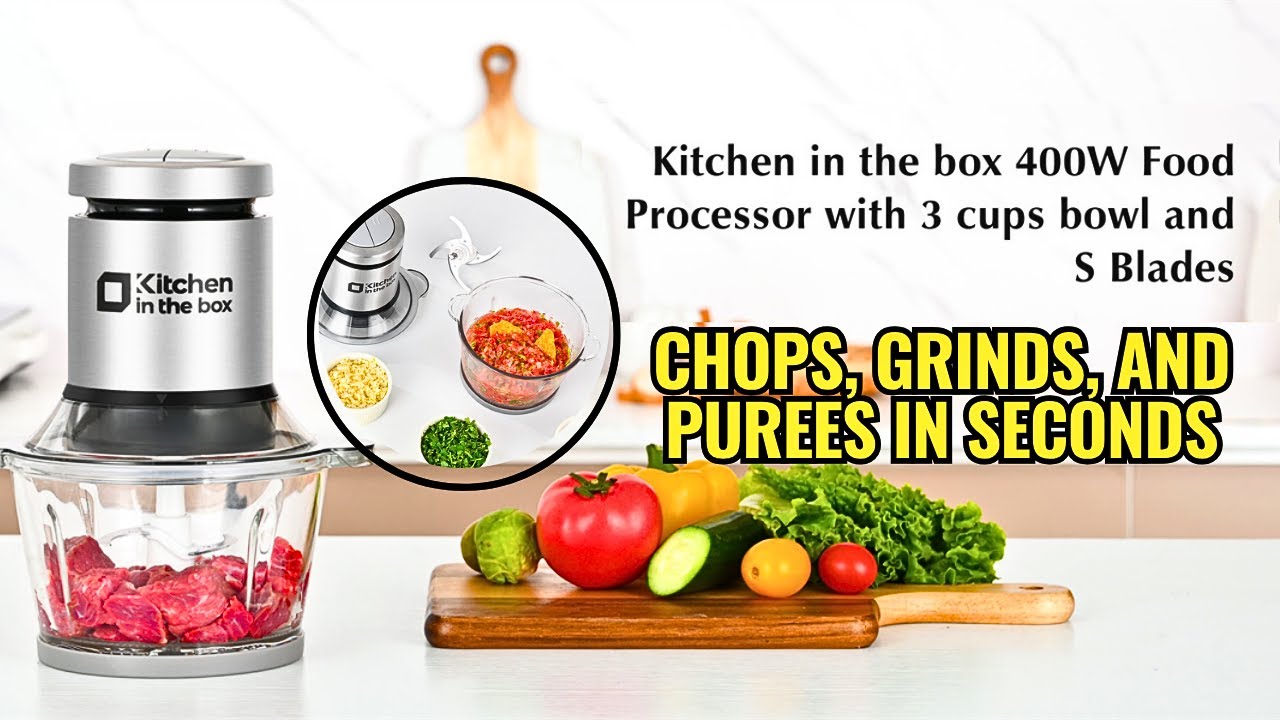 Kitchen In The Box Mini Food Processors | Kitchen In The Box Food Processors 400W | Food Processors