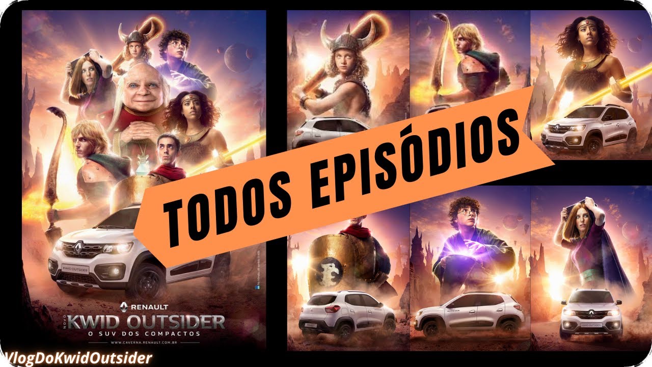 Renault Kwid Outsider - Todos Episódios - Capítulos Caverna do Dragão