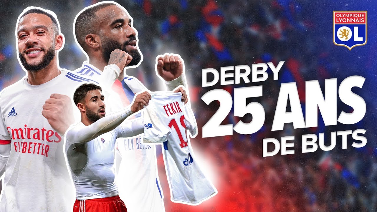 25 MINUTES DE BONHEUR : tous les buts des victoires de l&rsquo;OL dans le derby depuis 25 ans !