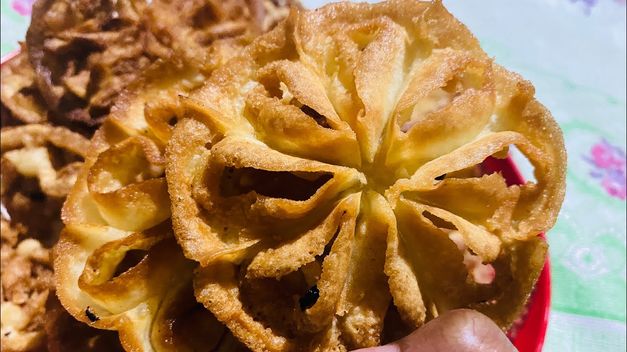 ফুলঝুরি বা জামাই পিঠা😋😋