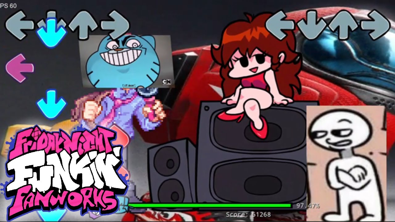 AMONG US vs amogus - Friday Night Funkin'