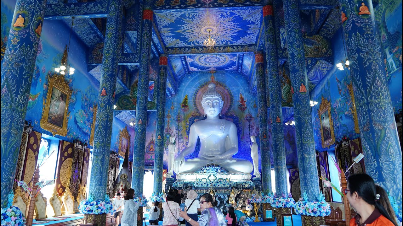 THE BLUE TEMPLE (WAT RONG SUEA TEN): Stunning Thailand Temple! (4K)
