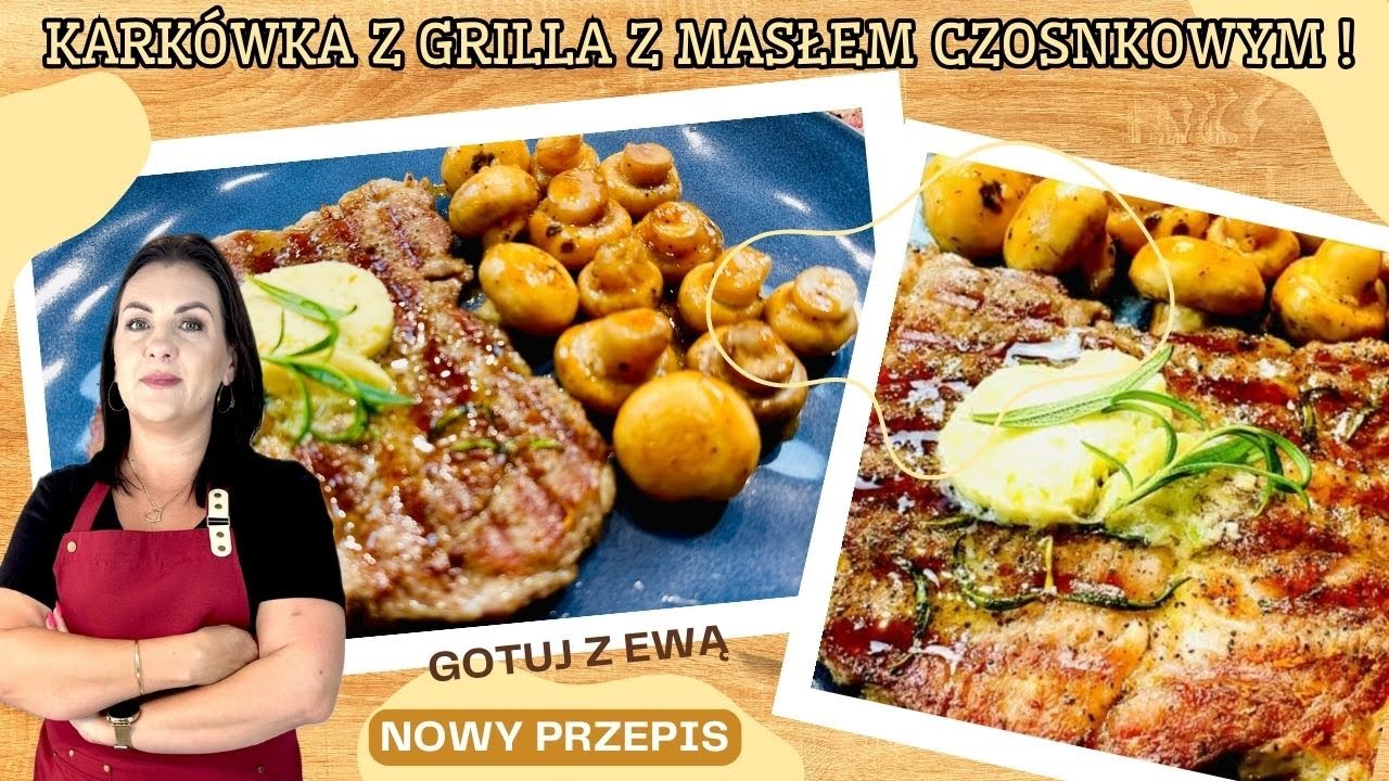 NIE UWIERZYSZ JAK SMAKUJE TA SOCZYSTA KARKÓWKA Z MASŁEM CZOSNKOWYM I PIECZARKAMI