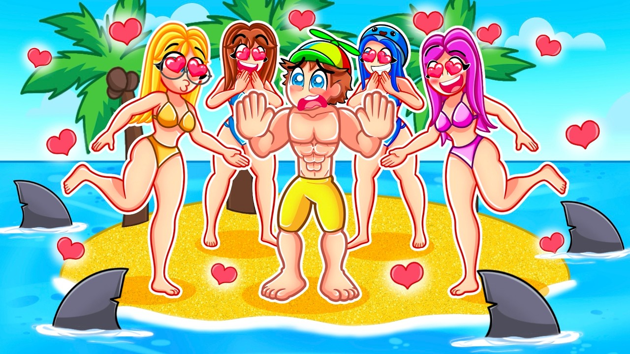 Stranded for 7 DAYS on Deserted Island in GTA 5!