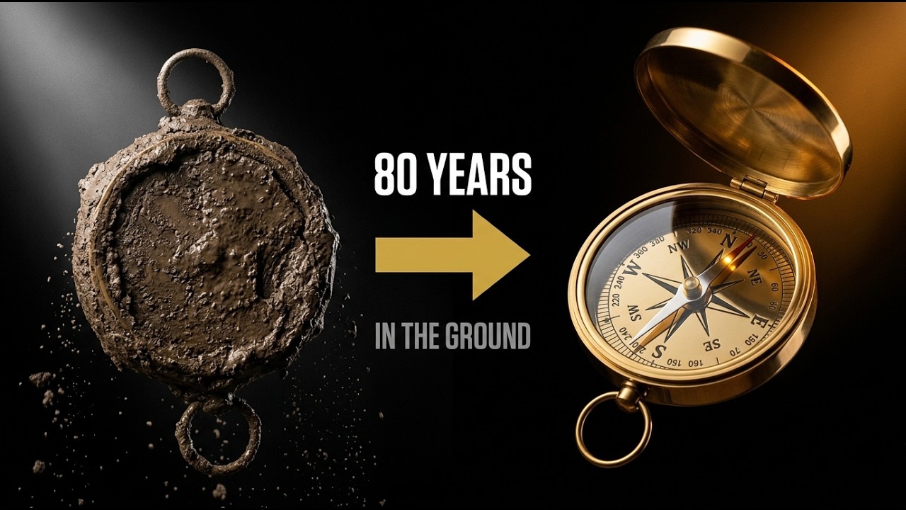 This WWII Compass Was Buried in Mud for 80 Years. We Brought It Back