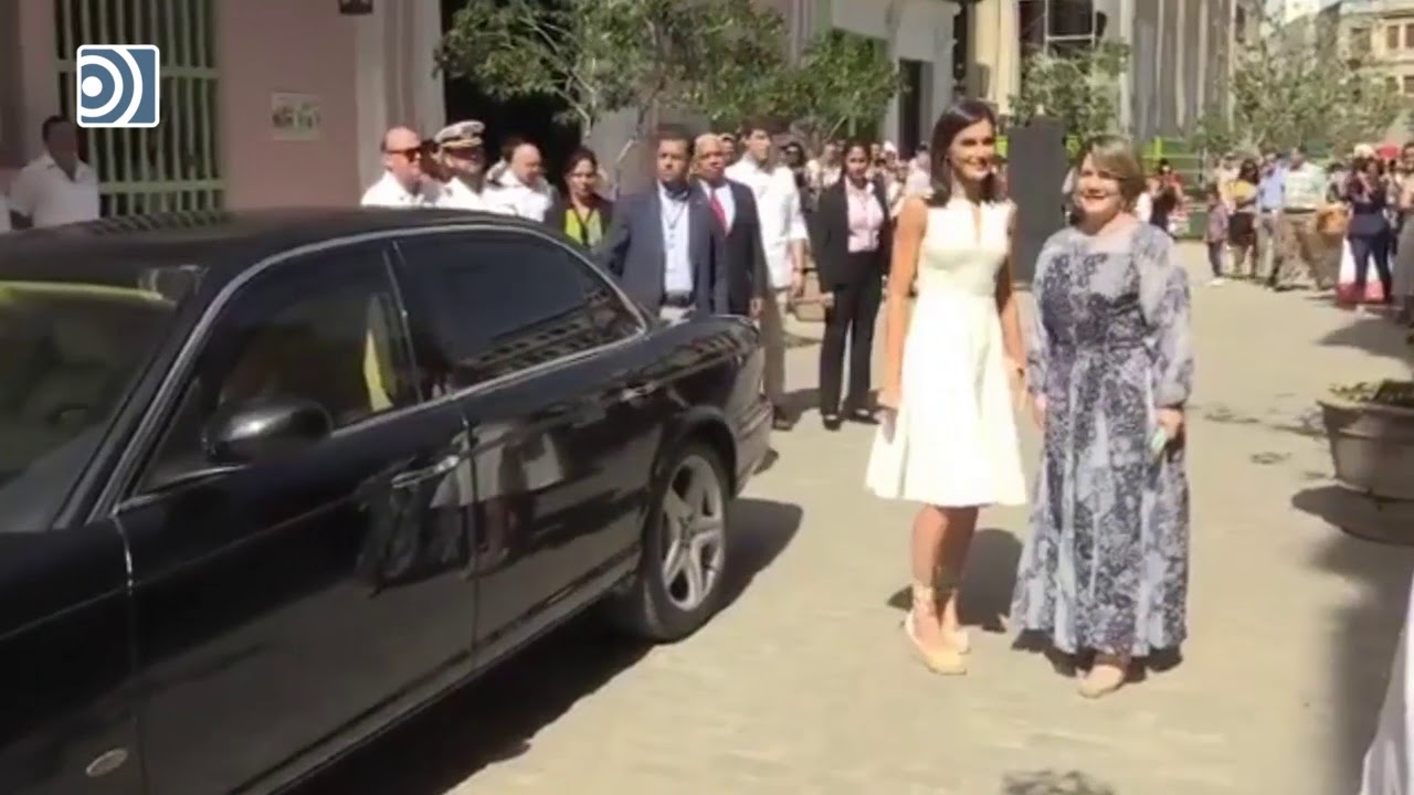 Reyes a Cuba visitan Cuba y pasean por La Habana