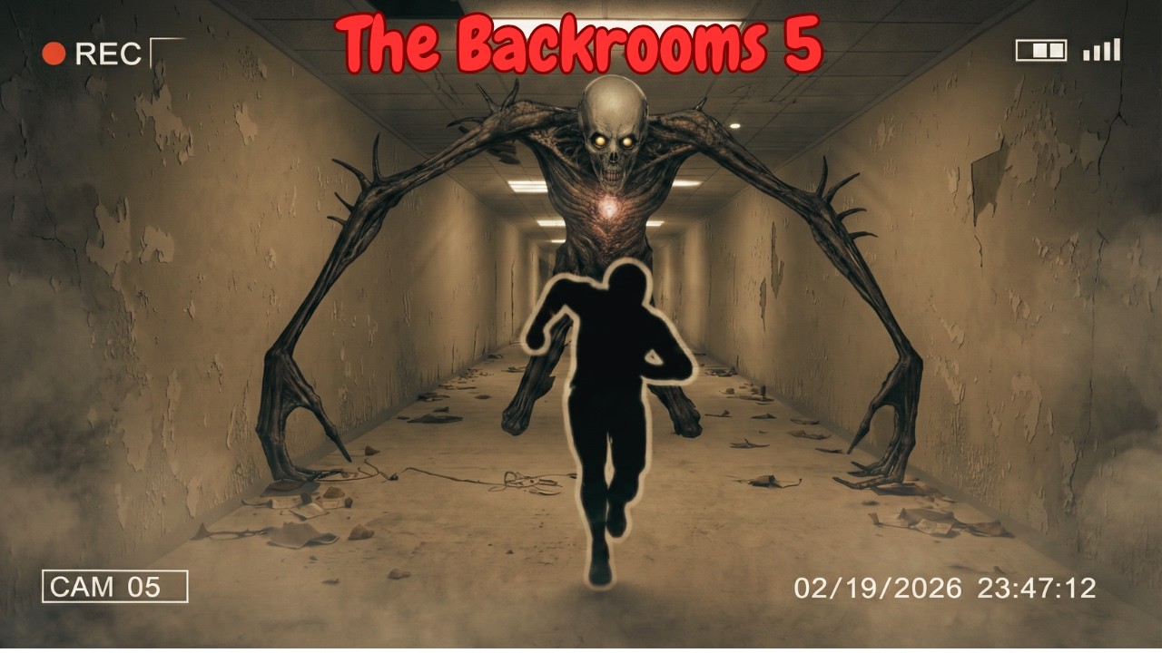 The BACKROOMS RUN 5! Immersive Interactive Warm Up ⚠️ / POV Horror Game  | Viral Interactive Game