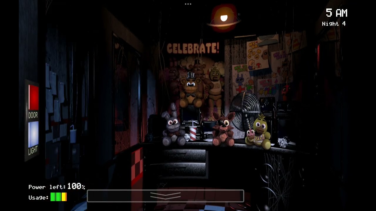Прохожу five nights at freddy's 1 вторая часть